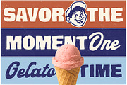 Hover Ridley Retro Font Duo, a Script Font by Letterhend Studio (Thumbnail 2 of 11)
