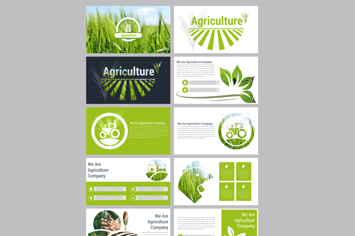 Agriculture Powerpoint Presentation, a Presentation Template by ...