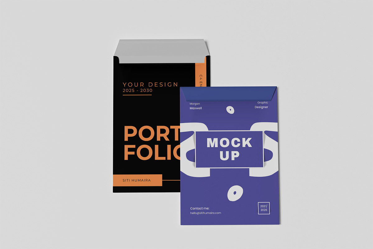 c4 Envelope mockup, a Flyer Template by kebunmockup (Photo 4 of 5)
