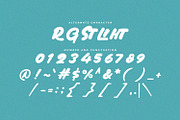 Gostar Light Brush Marker Display, a Handwritten Font by Maulana Creative (Thumbnail 8 of 8)