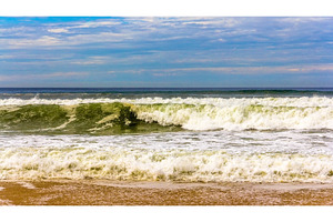 Waves on the Atlantic Ocean near Seignosse - France, Aquitaine, a Nature Photo by Leonid Andronov
