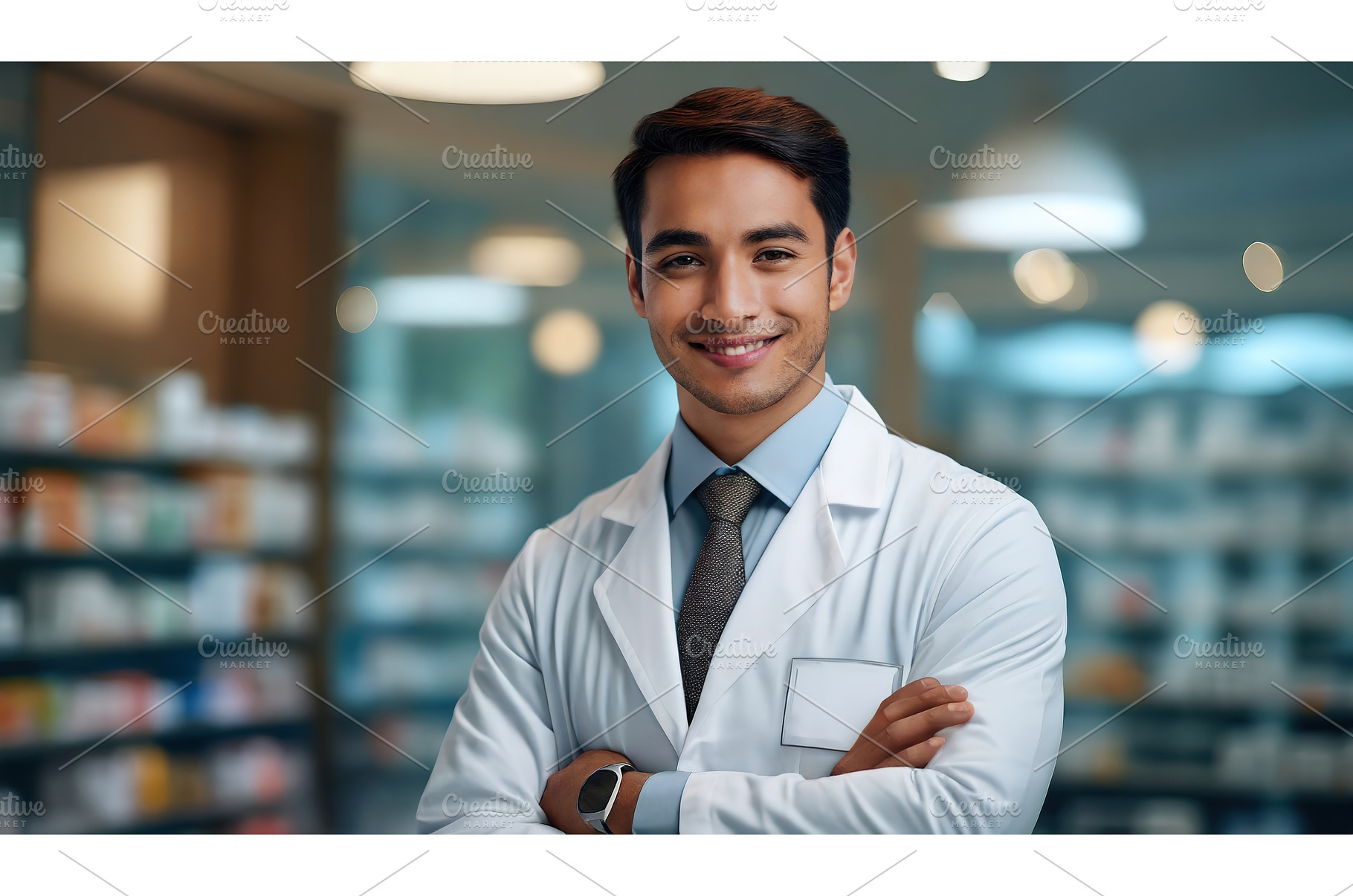 A professional male pharmacist, a Person Photo by Igor Tichonow