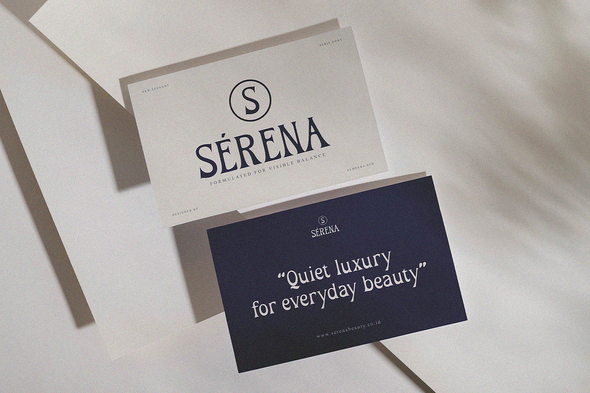 Omega – Serif Display Font, a Serif Font by Almeera Std (Photo 2 of 10)