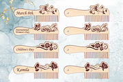 Set of combs for girls with the name, a Pattern Graphic by MegaPrezencik (Thumbnail 4 of 6)