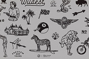 75% OFF 200 Handdrawn Illustrations, an Illustration by Megflags (Thumbnail 15 of 20)