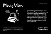 Messy Wins Alt - Bold Script Font, a Script Font by Typeparties (Thumbnail 3 of 13)