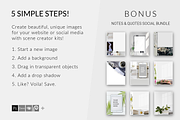 Writer's Desk Scene Creator 2, a Pens & Pencil Mockup by Storyteller Design (Thumbnail 8 of 8)