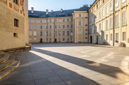 Prague Castle in the spring morning sun, a Holiday Photo by PhotoVision Pavel Rezac