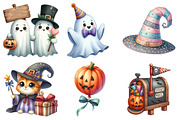 Happy Halloween Collection Clipart, an Illustration by Daily.Designs (Thumbnail 4 of 5)