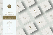 Luxury Ice Cream Kit, a Branding & Logo Template by volume 1 visual design (Thumbnail 20 of 20)