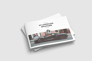 A4 Landscape Brochure Mockup, a Books & Magazine Mockup by graphiccrew (Thumbnail 2 of 17)
