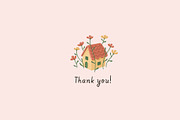 Strawberry Patch - Font & Clipart, a Handwritten Font by Pencil Twist (Thumbnail 10 of 10)