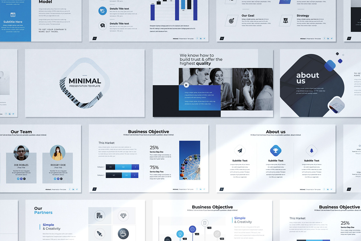 Best Business Presentation Bundle, a Presentation Template by WhiteGraphic (Photo 9 of 74)