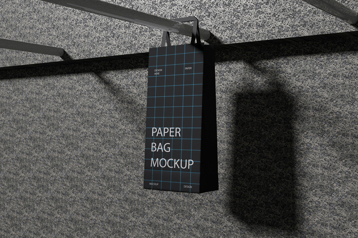Shopping bag mockup, a Packaging Mockup by Creative_A23 (Photo 2 of 4)