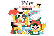 10 Fairy Illustration, a Person Illustration by denayunebgt (Thumbnail 1 of 4)