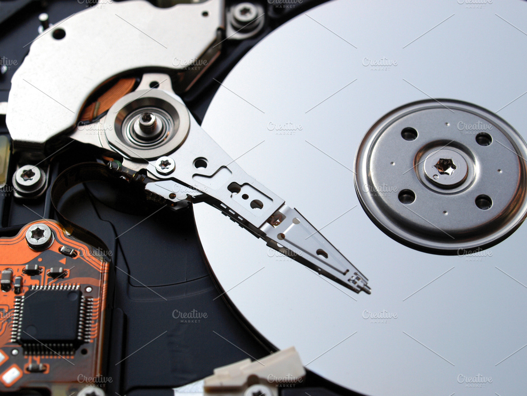 Hard Disk Containing Hard Disk And Drive