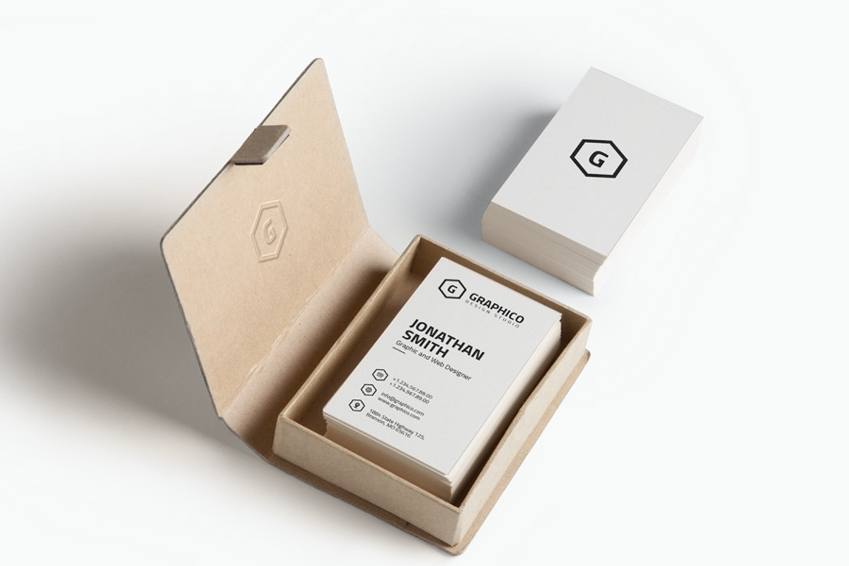 Simple Modern Business Card - 23, a Business Card Template by ND Design (Photo 2 of 5)