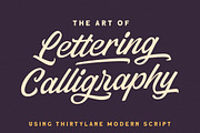 Thirtylane - Modern Script, a Script Font by Letterhend Studio (Thumbnail 7 of 9)