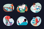 Environment Illustration Art Set, an Emoji Icon by Brickclay (Thumbnail 7 of 9)