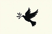 Peace Bird Silhouette Pack, an Illustration by jahid234 (Thumbnail 17 of 21)