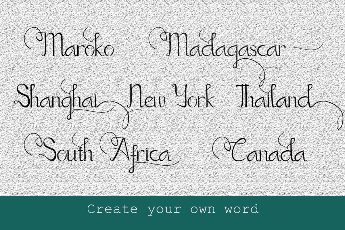 Andelya, a Script Font by redbox.design