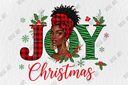 Christmas Joy Black Woman Png Sublim, a Seasonal Illustration by Rose Art (Thumbnail 1 of 5)