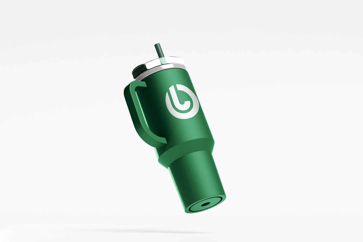 Tumbler bottle Mockup, a Merchandise Mockup by SLAB! Design (Photo 4 of 7)