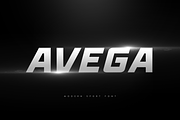 AVEGA - Modern Sport Font, a Sans Serif Font by Hamz Studio (Thumbnail 1 of 12)