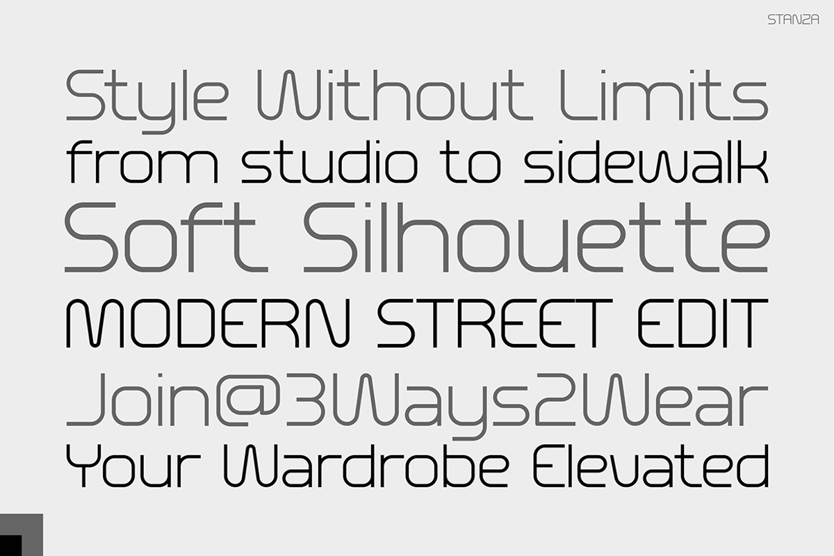 Stanza, a Sans Serif Font by Pinisi ART (Photo 9 of 10)