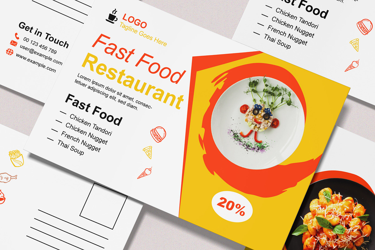 Restaurant Post Card