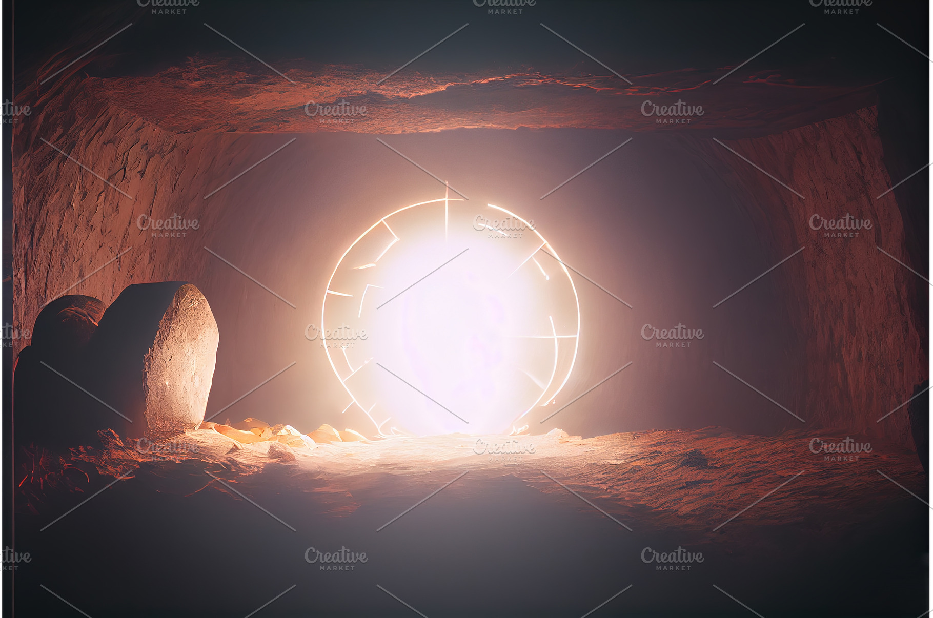 Ascension day concept, Christian, a Nature Photo by Neirfy