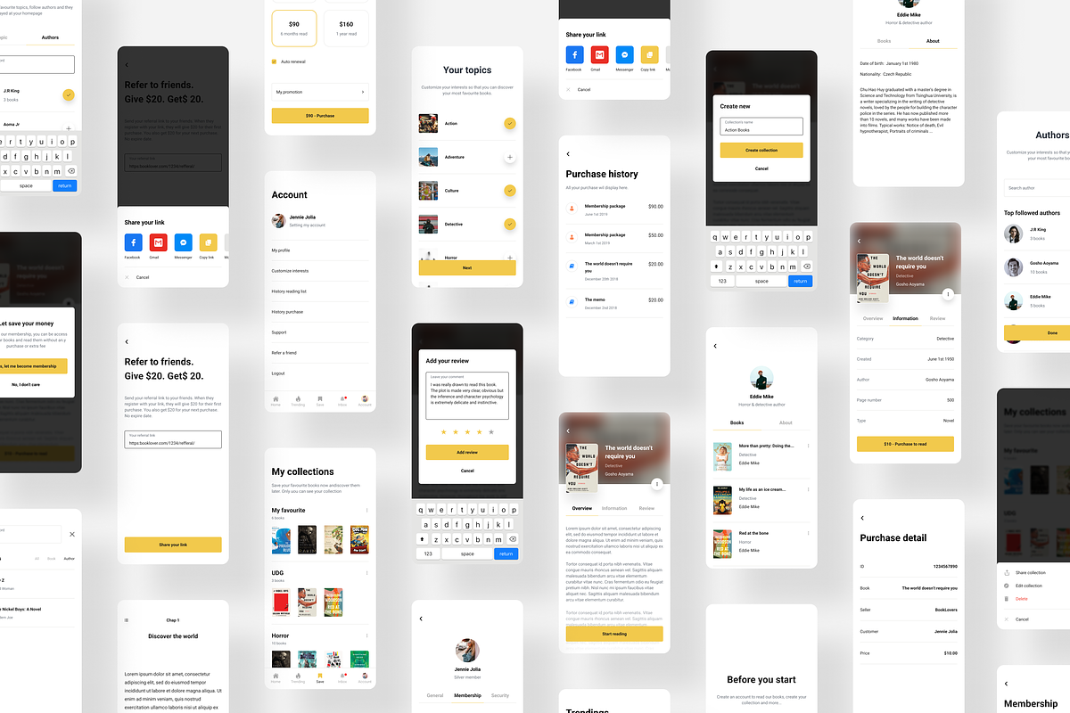 Book Lover - Reading book online app, a Templates & Theme by Laingockien (Photo 2 of 2)