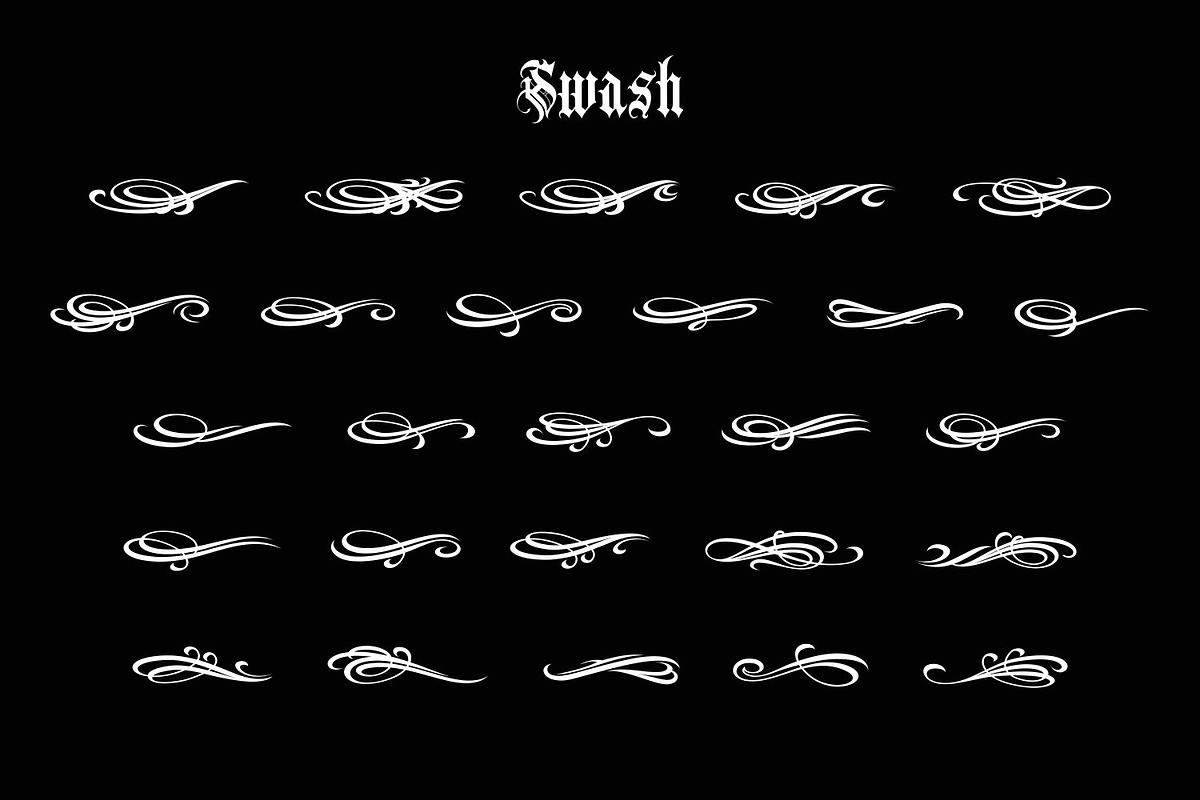 Golyath Blackletter Tattoo Font, a Blackletter Font by WhymoreArt (Photo 11 of 14)