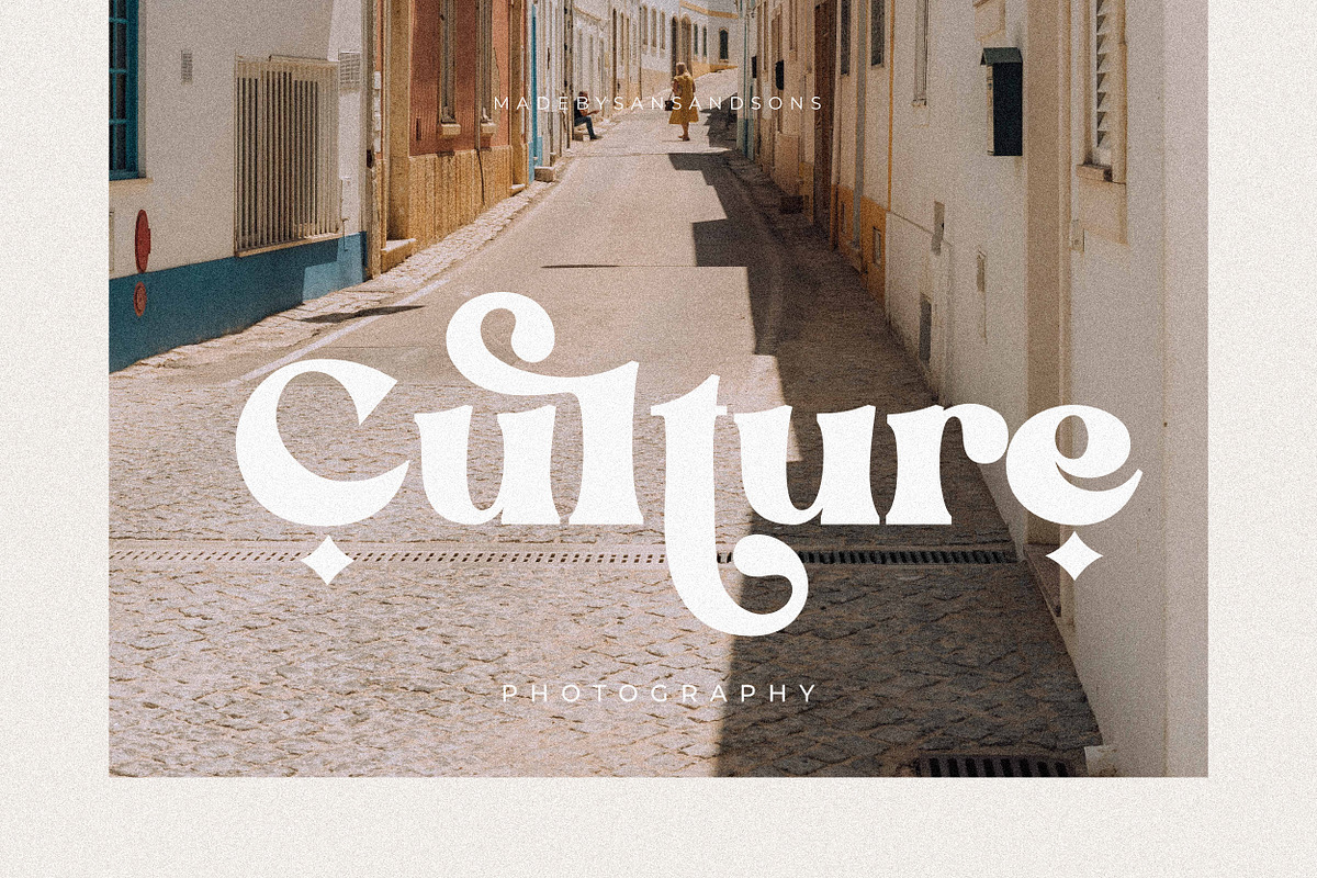 Grande - Retro Font, a Serif Font by Sans & Sons (Photo 3 of 11)