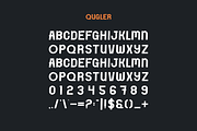 Qugler - Minimal Sans Font, a Sans Serif Font by Iqsiart Studio (Thumbnail 5 of 6)