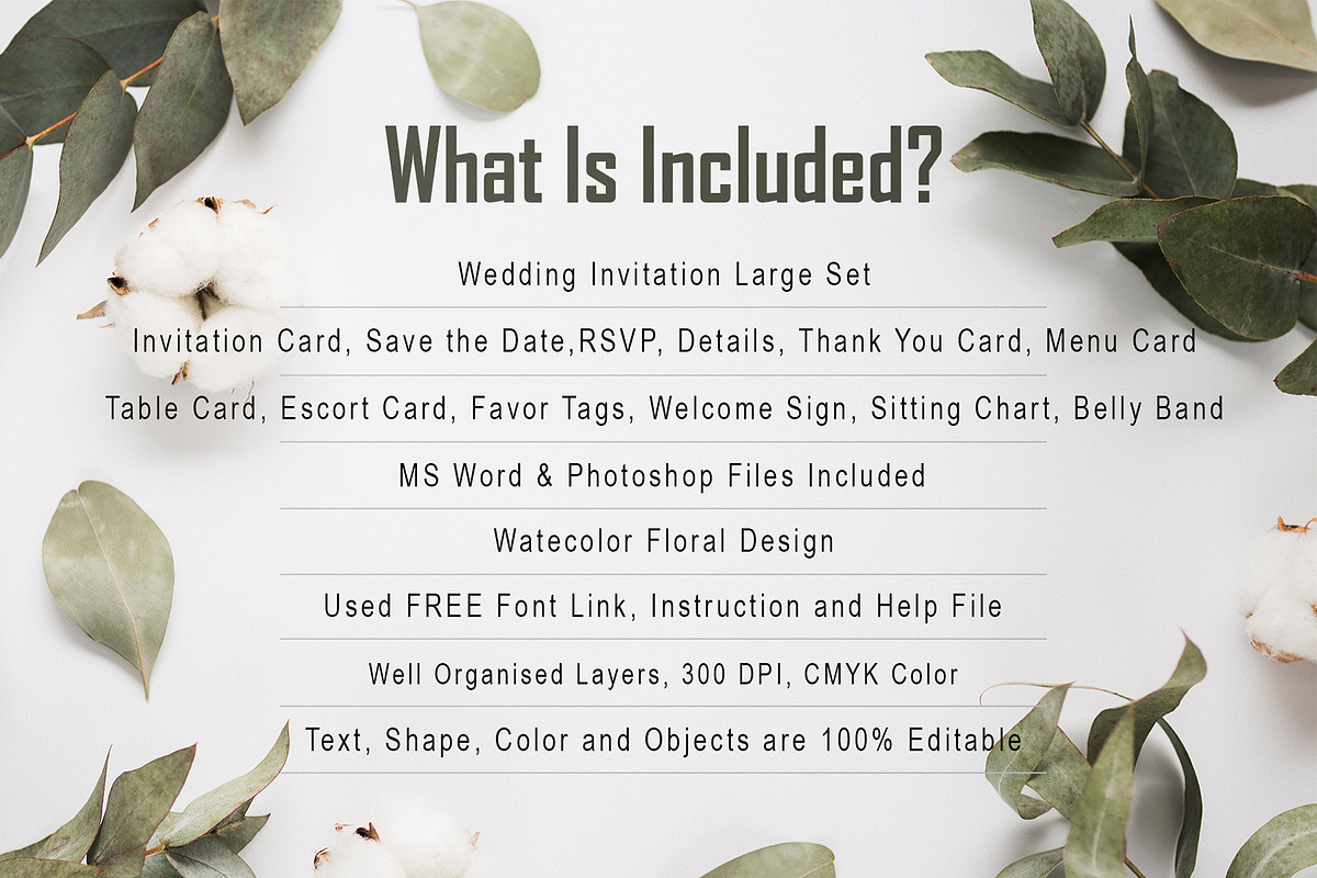 Canva Wedding Invitation Suite, an Invitation Template by ShineOnWedding (Photo 14 of 15)