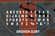 Gridiron Glory - Sport Typeface, a Sans Serif Font by HipFonts (Thumbnail 2 of 9)
