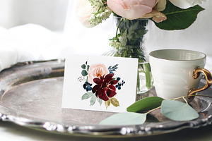 Opulent - Classic Watercolor Florals