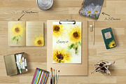 Sunflowers by PaperAndCrayons, an Illustration by PaperAndCrayons (Thumbnail 6 of 6)