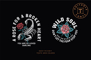 Set of wild theme vector artworks, a Branding & Logo Template by cd-design.co (Thumbnail 5 of 6)