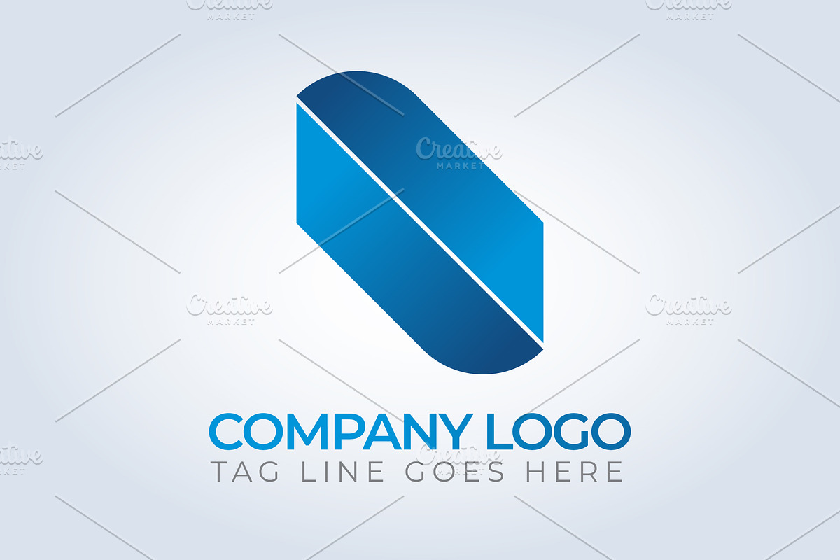 Bluish Brand Identity Logo Template, a Branding & Logo Template by arslantanoli (Photo 1 of 3)