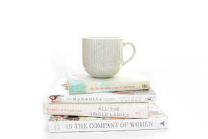 Coffee and books stock photo containing instagram and social media