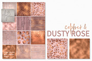 Copper and Dusty Rose, a Texture Graphic by rileyBgraphics (Thumbnail 1 of 8)