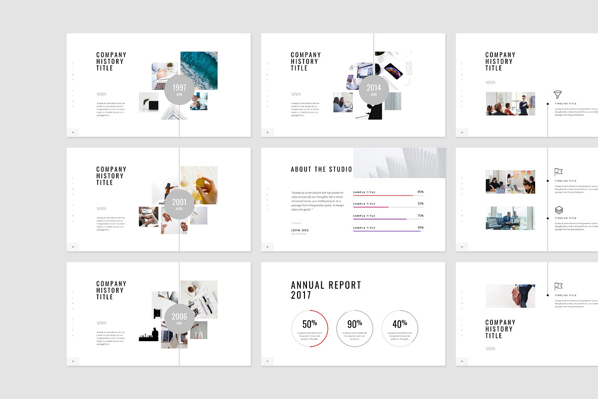 Wave - Minimal Animated Pitch Deck, a Presentation Template by TemplateZuu (Photo 7 of 16)