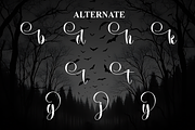 Spooky | Script Font, a Handwritten Font by Scratchones (Thumbnail 8 of 9)