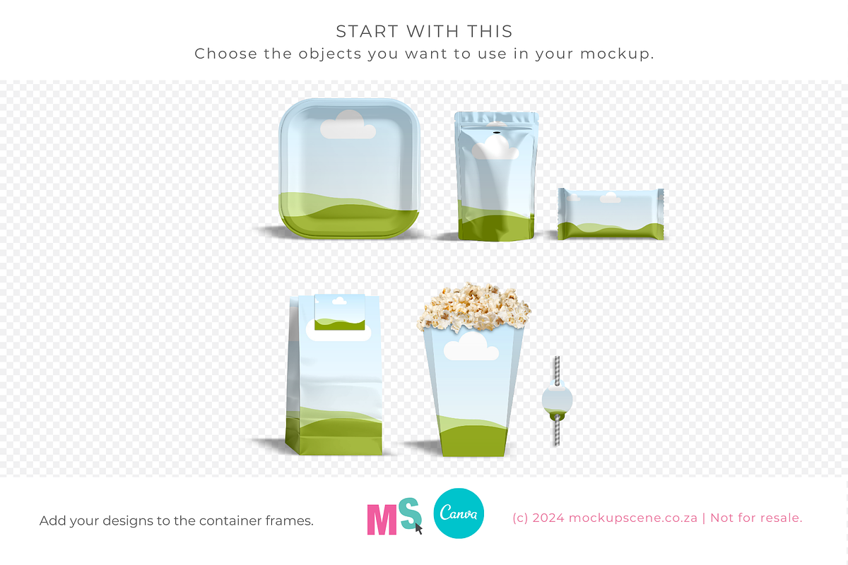 Party Printables Canva Mockup Set, a Packaging Mockup by Mockup Scene (Photo 11 of 12)