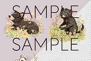 Pastel Australian Animal Clipart, an Animal Illustration by Pawcasso's Portraits (Thumbnail 3 of 7)
