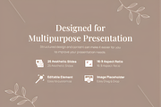 Aesthetic Presentation Templates, a Marketing Template by Ink Gallery (Thumbnail 2 of 3)