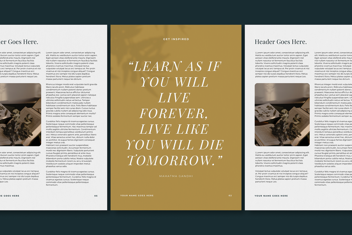 Sawyer eBook Canva Templates preview 4