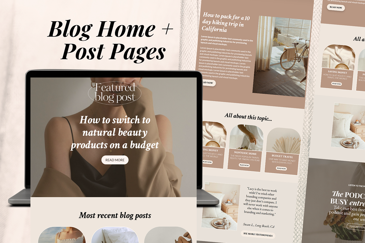 Kartra Membership + Website Bundle, a Landing Page Template by Solana Creative Co. (Photo 8 of 14)